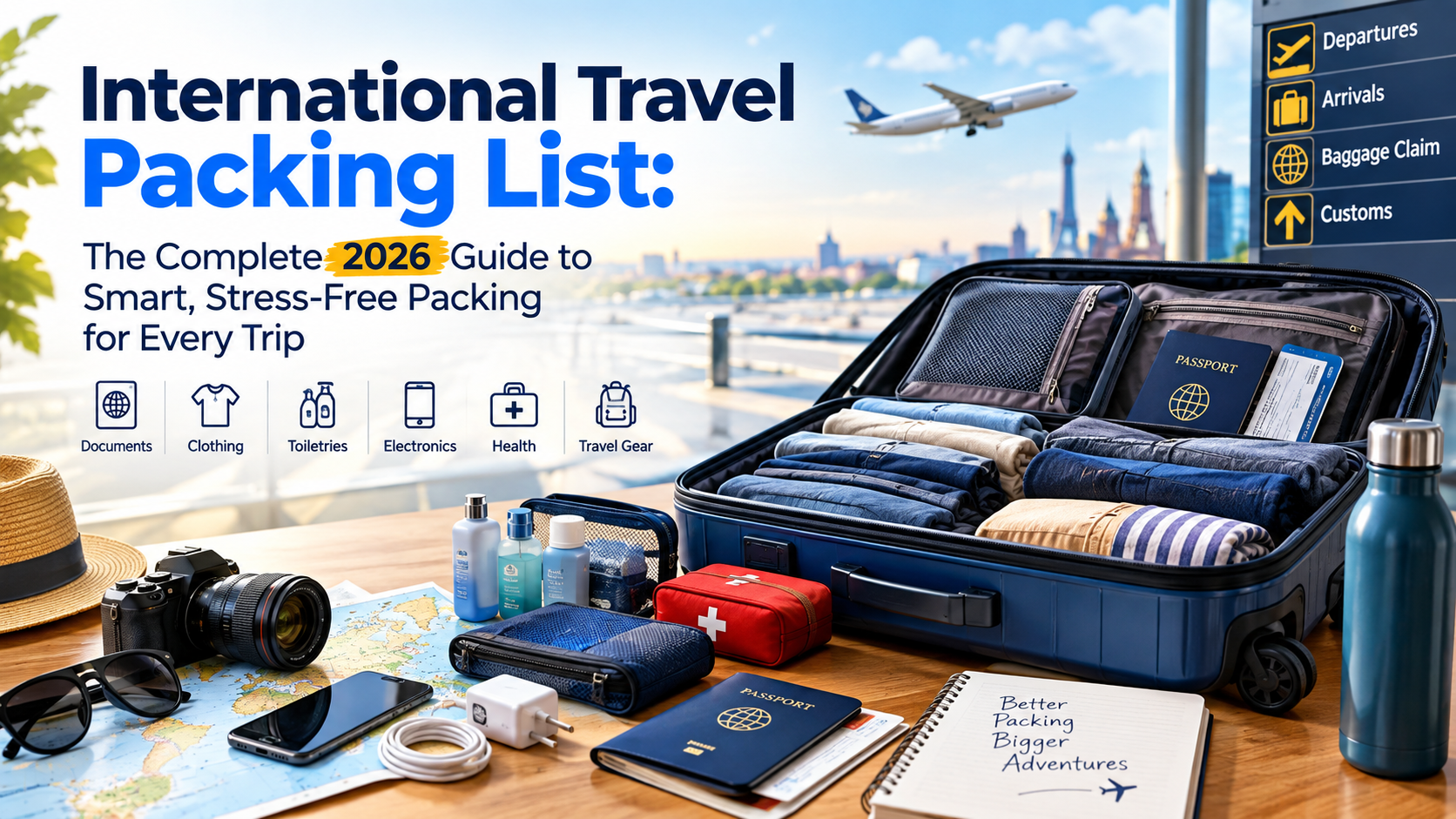 Seoul Korea International Travel Packing List